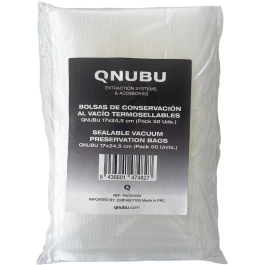 PACK0081 - QNUBU - THERMAL WARMING BAGS FOR VACUUM MACHINE | 17x24,5cm 50pcs