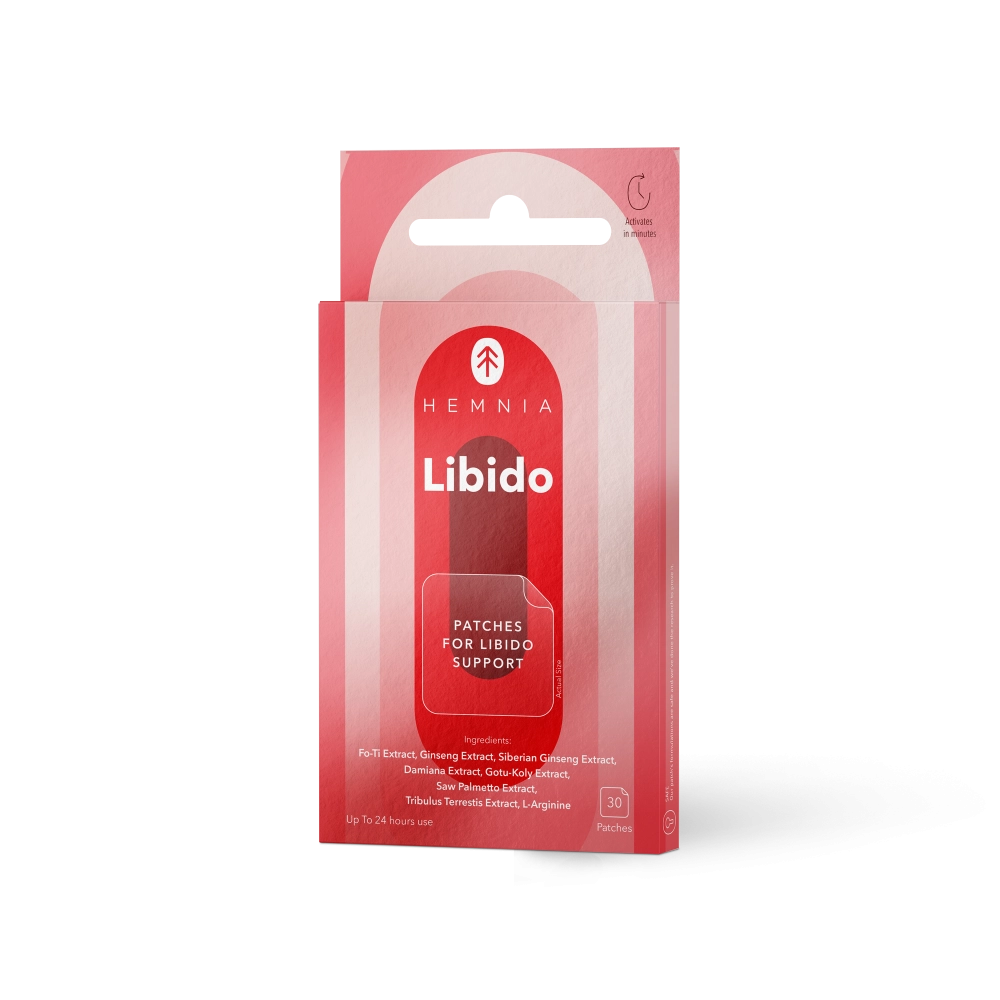 HEMNIALIBIDO - HEMNIA - NATURAL WELL-BEING POTS | LIBIDO | 30pcs.