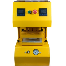 PREN0056 - QNUBU - AUTOMATIC ROSIN PRESS LION | 20TON DOUBLE PLATE 7,6x25cm AND 15x20cm