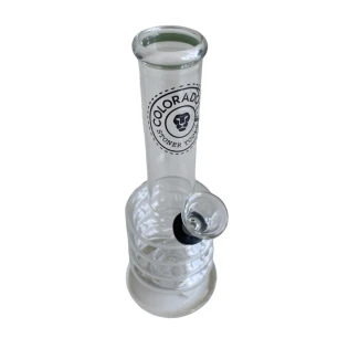 SMOK0031 - QNUBU - BONG DE VIDRIO "STERLING" | 17,8cm