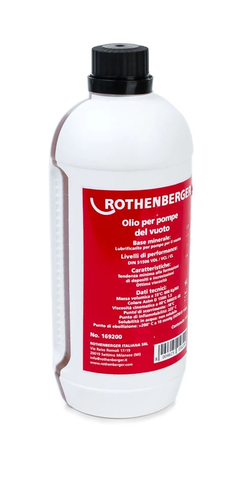 420915 - ROTHENBERGER - ACEITE LUBRICANTE PARA BOMBAS DE VACÍO