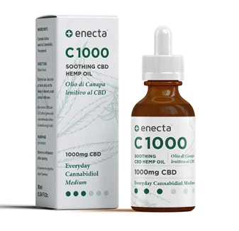 EC1000 - ENECTA - C1000 ACEITE DE CÁÑAMO CON CBD | 10ml 1000mg