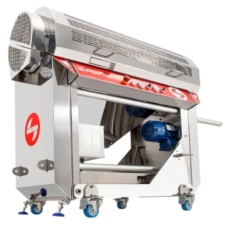 MTT801 - PRODUCTOS MASTER - VASO MT 800 MED CON ASPIRADOR (PARA FLORES FRESCAS) ACERO INOXIDABLE