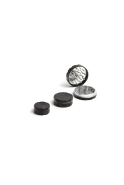 912176 - GRINDER DE LUXE ALUMINIO 40MM 2 PIEZAS NEGRO