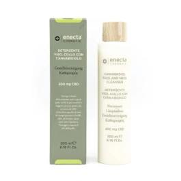 ENFANEC - ENECTA - FACE NECK CLEANSER WITH CANNABIDIOL | 200mg CBD | 200ml