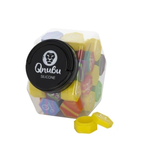 MAEX0165 - QNUBU - CONTENANTS EN SILICONE AVEC AFFICHAGE | HEX 26ml 40pcs