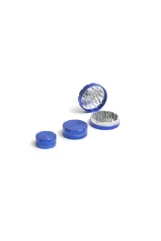 912179 - GRINDER DE LUXE ALUMINIUM 50MM 2 PARTS LIGHT BLUE