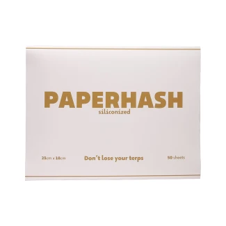 PAPERSILICMEDIUM - PAPERHASH - FOGLI ANTIADERENTI SILICONIZZATI PER ESTRATTI | MEDIUM 23x18cm - 50 FOGLI
