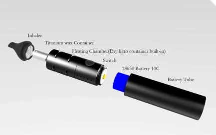 XMAX V2 PRO XVAPE CONTENITORE PER WAX