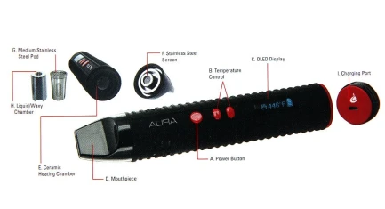 AURA FLOWERMATE VAPORIZZATORE MUTLIPRODOTTO