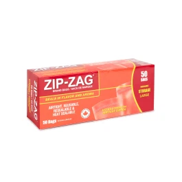 250010 - ZIP-ZAG BAGS - SACCHETTO L A CHIUSURA ULTRARESISTENTE | 250gr 50pz