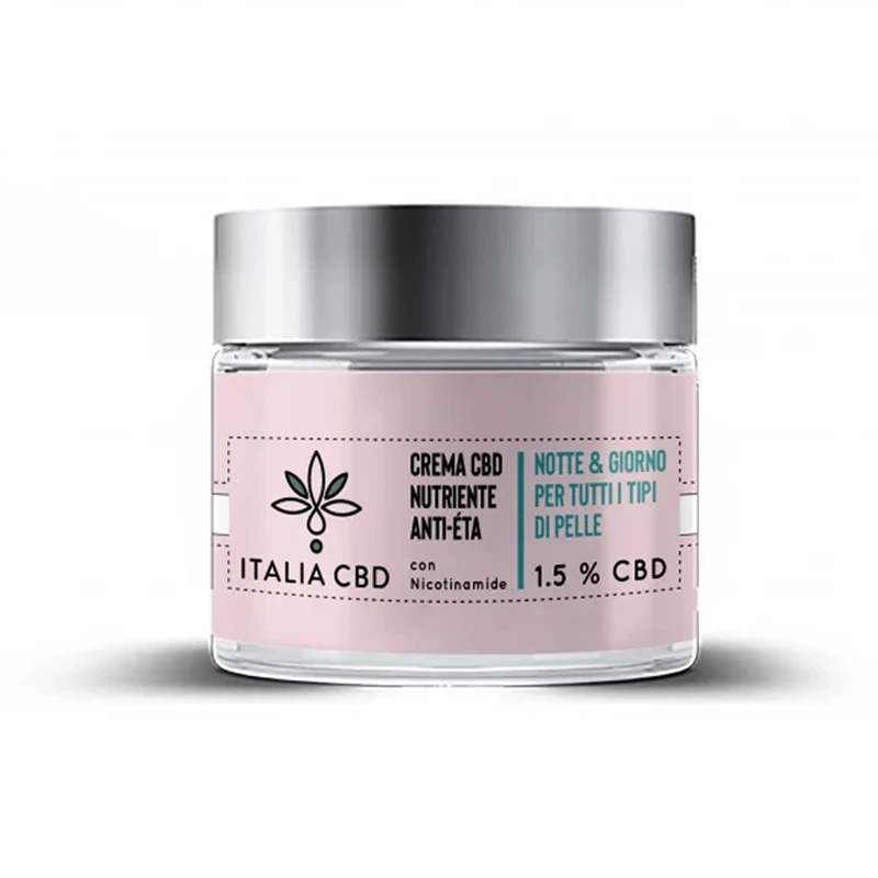 TCN - ITALIA CBD - CREMA NUTRIENTE ANTI-ETÀ | 1,5% CBD | 50ml