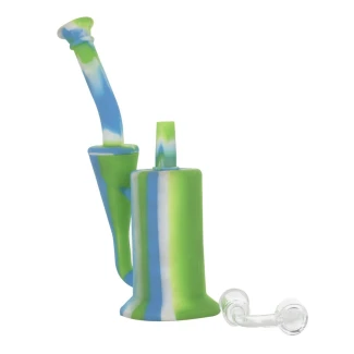 QNUBU - BONG IN SILICONE 2 IN 1 | 20cm