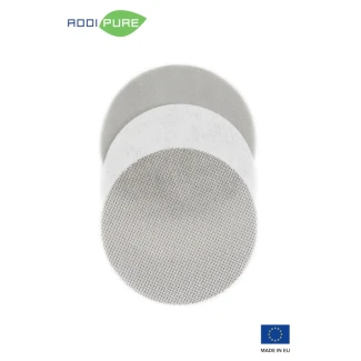 ADDIPURE - FILTRI DI RICAMBIO PER ESTRAZIONE AIQ ACCIAIO INOX | DIAM. 50mm 2pz 400 micron