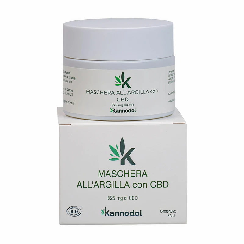 KDOLARGILLA - KANNODOL - MASCHERA ALL'ARGILLA CON CBD | 50ml